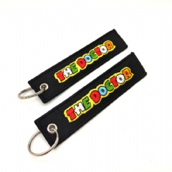 Custom Personalized Embroidered Keychains